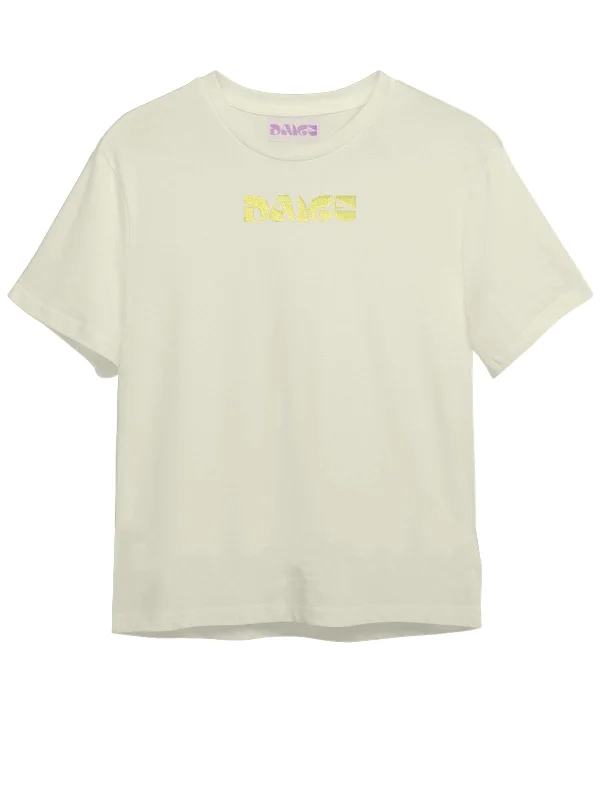 DAIGE logo t-shirt - Vanilla milkshake