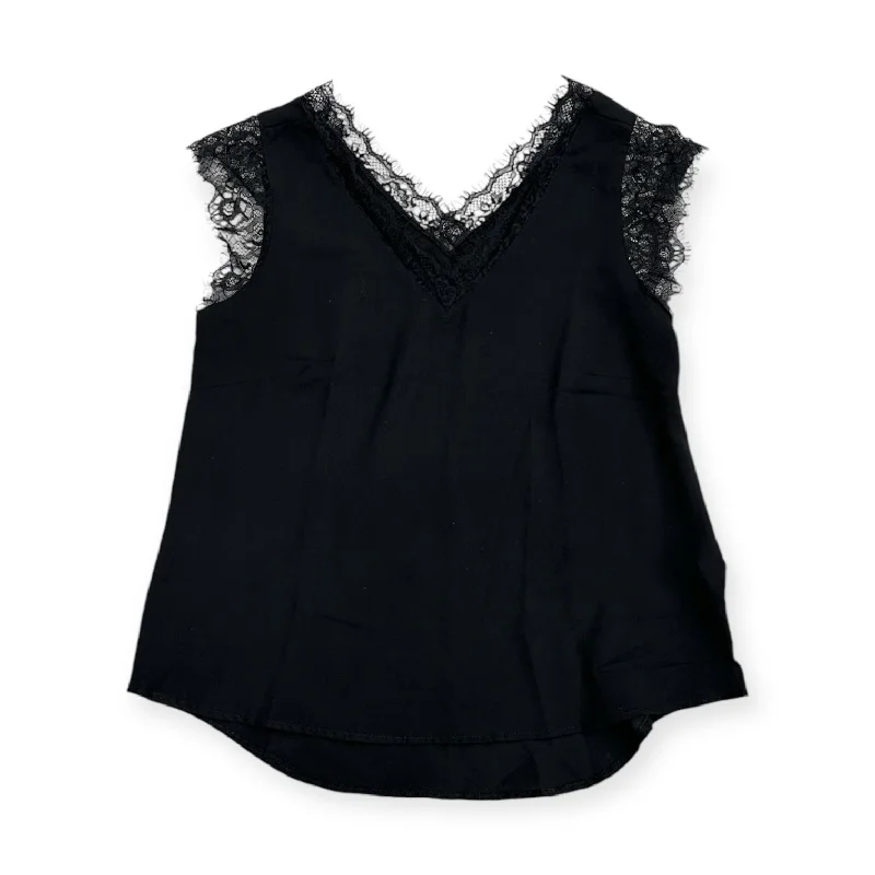 Top Sleeveless By Clothes Mentor In Black, Size: Xl