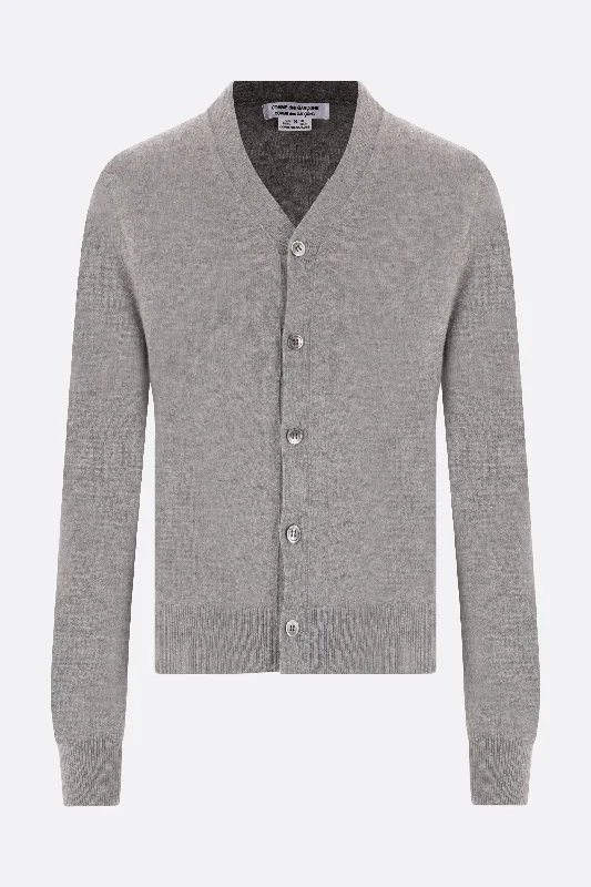 cashmere knit cardigan