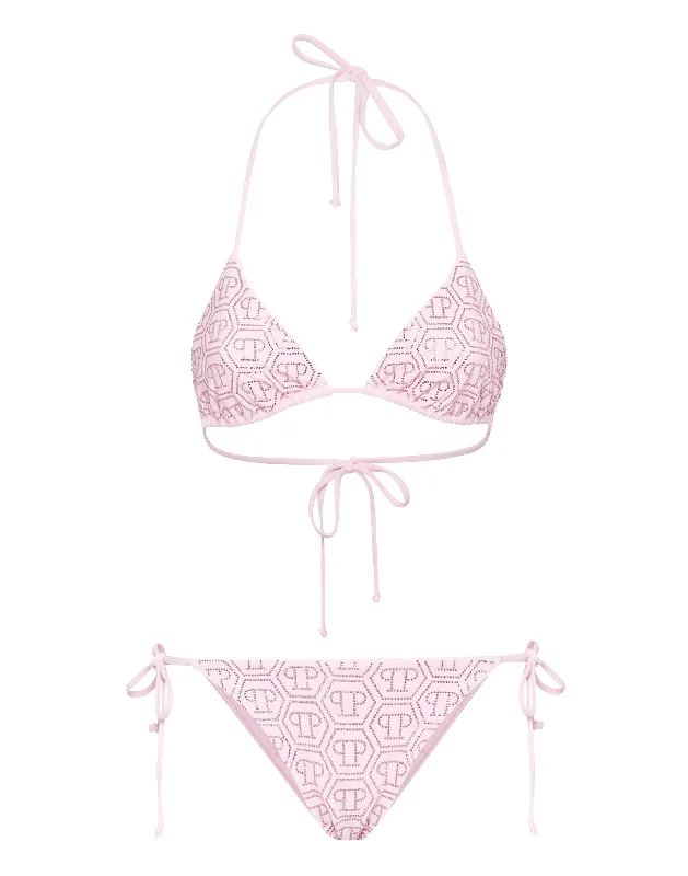 Bikini Monogram with Crystals