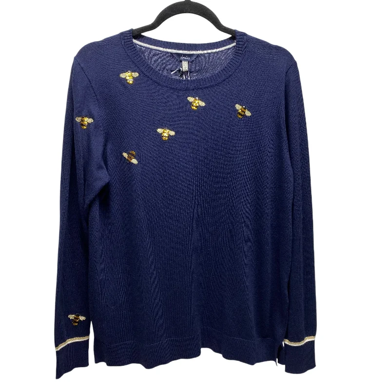 Top Long Sleeve By Joules In Blue & Yellow, Size: 10